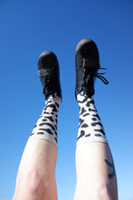 Load image into Gallery viewer, Leopard Sock - Sour Cream - 7”
