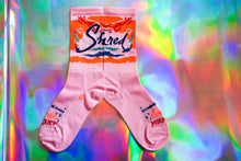 Load image into Gallery viewer, &quot;La Sock&quot; Moon Dust Collab— Pamplemousse — Shred— 6&quot;
