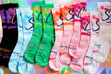 Load image into Gallery viewer, &quot;La Sock&quot; Moon Dust Collab— Green — Chill— 6&quot;
