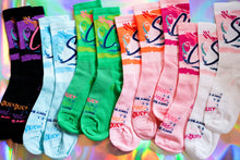 Load image into Gallery viewer, &quot;La Sock&quot; Moon Dust Collab— Black— Chill— 6&quot;
