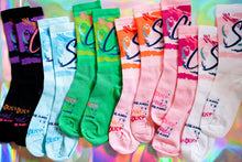 Load image into Gallery viewer, &quot;La Sock&quot; Moon Dust Collab— Razz — Chill — 6&quot;
