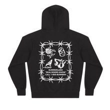 Load image into Gallery viewer, &quot;Real Riders Know&quot; Hoodie
